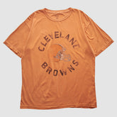 Cleveland Browns Reebok 2010s T-shirt Orange Vintage