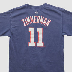 Washington Nationals Majestic 2010s T-shirt - Navy - XS by Fanatics Real Vintage T-shirts