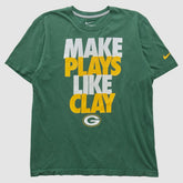 Green Bay Packers 2010s T-shirt Green Vintage
