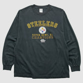 Pittsburgh Steelers Alstyle 2006 Long Sleeve T-shirt Black Vintage