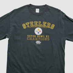 Pittsburgh Steelers Alstyle 2006 Long Sleeve T-shirt Black Vintage