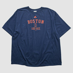 Boston Red Sox Adidas 2000s T-shirt - Navy - 3XL by Fanatics Real Vintage T-shirts