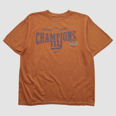 New York Giants Reebok 2007 T-shirt Orange Vintage
