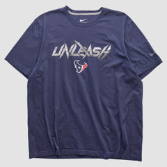 Houston Texans 2010s T-shirt Navy Vintage