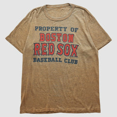 Boston Red Sox 80s T-shirt - Tan - S by Fanatics Real Vintage T-shirts