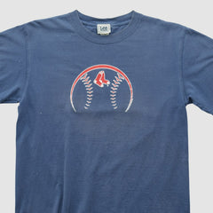 Boston Red Sox Lee Apparel 2000s T-shirt - Navy - S by Fanatics Real Vintage T-shirts