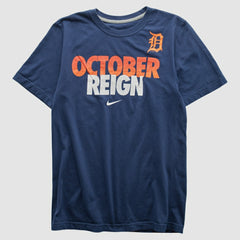 Detroit Tigers Nike 2010s T-shirt - Navy - S by Fanatics Real Vintage T-shirts