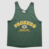 Green Bay Packers CSA 90s Tank Green Vintage