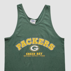 Green Bay Packers CSA 90s Tank Green Vintage