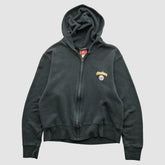 Pittsburgh Steelers NFL 2000s Hooded Full Zip Sweatshirt Black Vintage