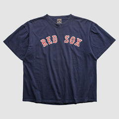 Boston Red Sox Majestic 2000s T-shirt - Navy - M by Fanatics Real Vintage T-shirts