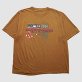 Boston Red Sox 2004 T-shirt - Brown - 2XL by Fanatics Real Vintage T-shirts