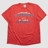 St. Louis Cardinals CSA 2005 T-shirt - Red - S by Fanatics Real Vintage T-shirts