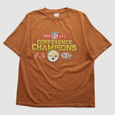 Pittsburgh Steelers AAA 2005 T-shirt Brown Vintage