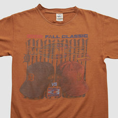 MLB World Series Delta Magnum Weight 2006 T-shirt - Orange - S by Fanatics Real Vintage T-shirts