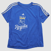 Kansas City Royals Adidas 2000s T-shirt - Blue - XS by Fanatics Real Vintage T-shirts
