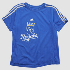 Kansas City Royals Adidas 2000s T-shirt - Blue - XS by Fanatics Real Vintage T-shirts