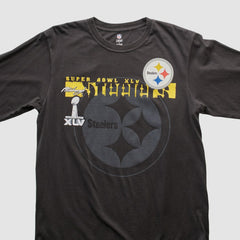 Pittsburgh Steelers NFL 2011 Long Sleeve T-shirt Black Vintage