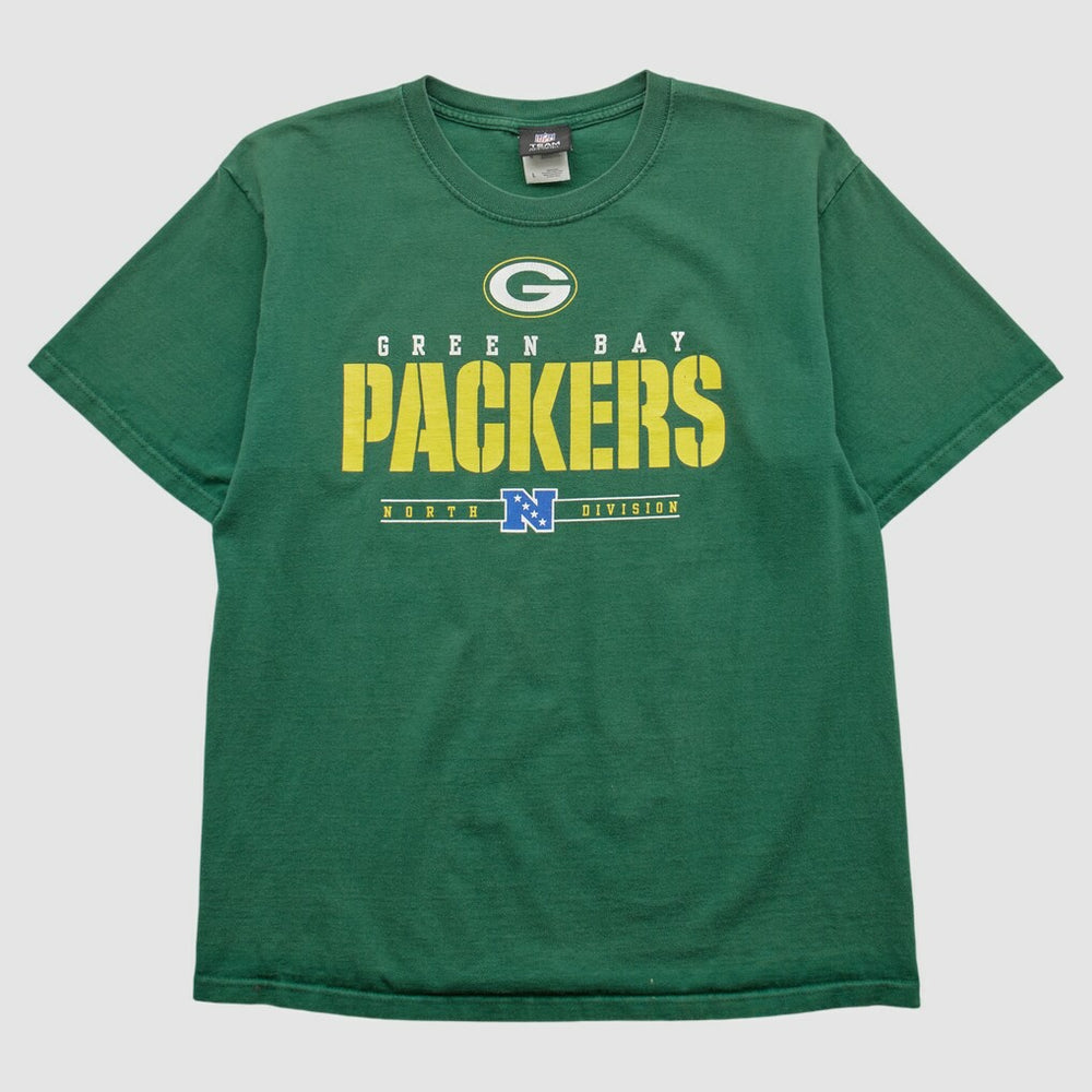 Green Bay Packers NFL 2010s T-shirt Green Vintage