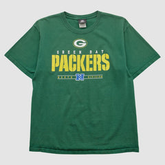 Green Bay Packers NFL 2010s T-shirt Green Vintage