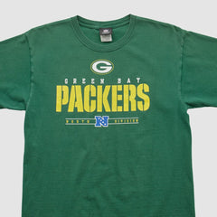Green Bay Packers NFL 2010s T-shirt Green Vintage
