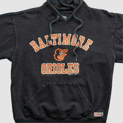 Baltimore Orioles Stitches 2015 Hooded Pullover Sweatshirt - Black - XS by Fanatics Real Vintage Pullover