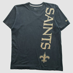 New Orleans Saints NFL 2010s T-shirt Black Vintage