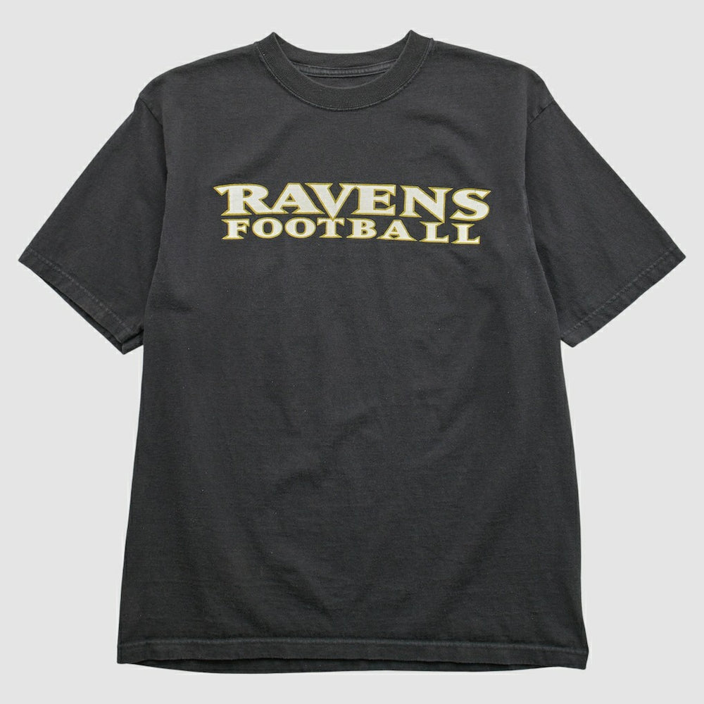 Baltimore Ravens Reebok 2000s T-shirt Black Vintage