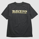 Baltimore Ravens Reebok 2000s T-shirt Black Vintage
