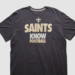 New Orleans Saints 2010s T-shirt Black Vintage