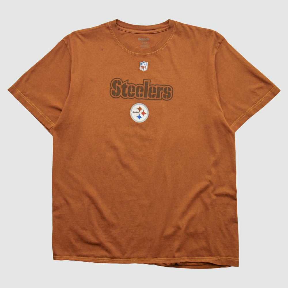 Pittsburgh Steelers Reebok 2000s T-shirt Orange Vintage