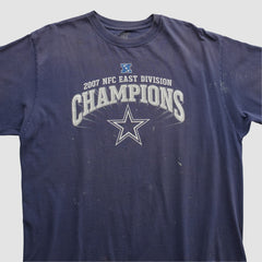 Dallas Cowboys Reebok 2007 T-shirt Navy Vintage