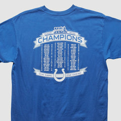 Indianapolis Colts Reebok 2007 T-shirt Blue Vintage