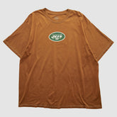New York Jets Reebok 2000s T-shirt Orange Vintage