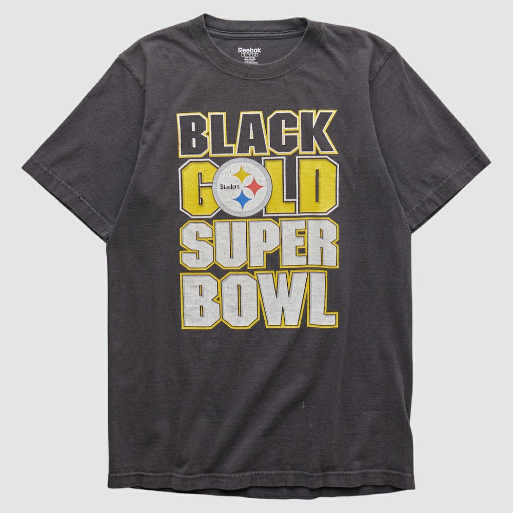 Pittsburgh Steelers Reebok 2000s T-shirt Black Vintage