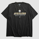 Pittsburgh Steelers Reebok 2000s T-shirt Black Vintage