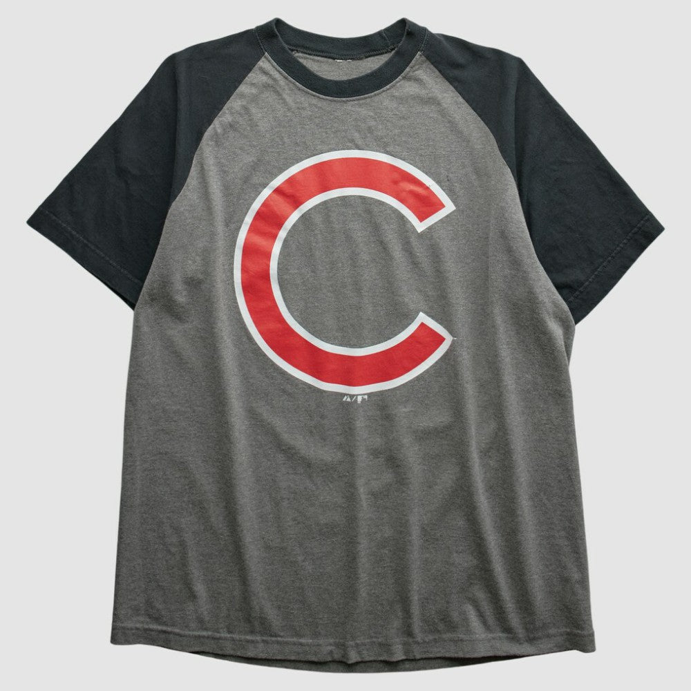 Chicago Cubs 2010s T-shirt - Heather Gray - L by Fanatics Real Vintage T-shirts