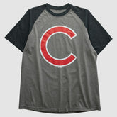 Chicago Cubs 2010s T-shirt - Heather Gray - L by Fanatics Real Vintage T-shirts