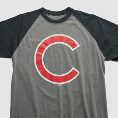 Chicago Cubs 2010s T-shirt - Heather Gray - L by Fanatics Real Vintage T-shirts