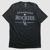 Colorado Rockies MLB 2010 T-shirt - Black - M by Fanatics Real Vintage T-shirts