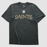 New Orleans Saints Reebok 2000s T-shirt Charcoal Vintage