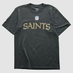 New Orleans Saints Reebok 2000s T-shirt Charcoal Vintage