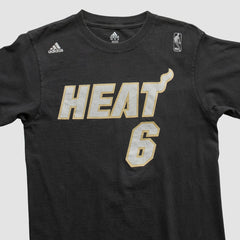Miami Heat 2010s T-shirt Black Vintage