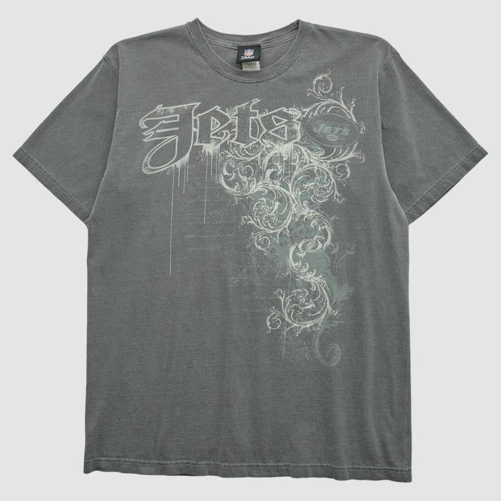 New York Jets NFL 2010s T-shirt Charcoal Vintage