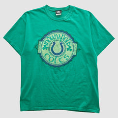 Indianapolis Colts NFL 2010s T-shirt Green Vintage