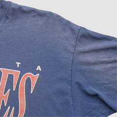Atlanta Braves Hanes 90s T-shirt - Navy - L by Fanatics Real Vintage T-shirts