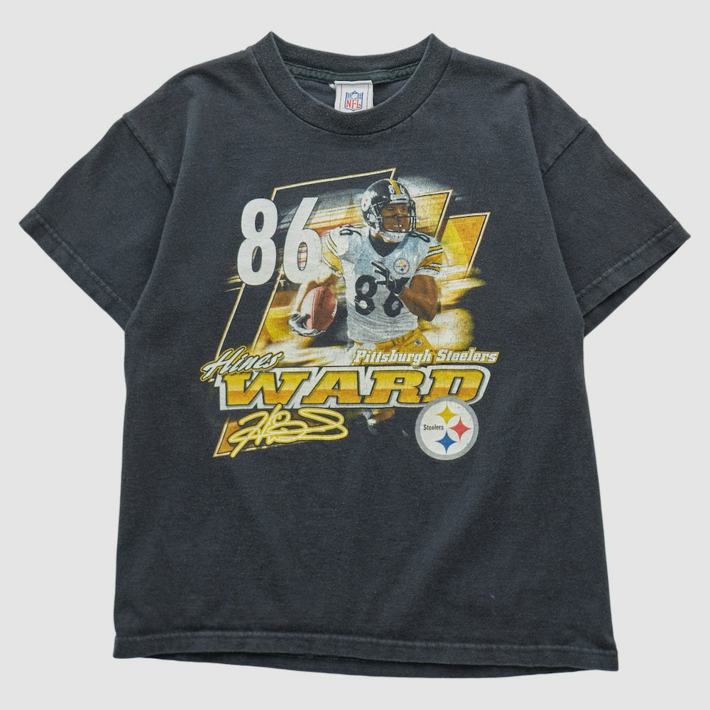 Pittsburgh Steelers NFL 2000s T-shirt Charcoal Vintage