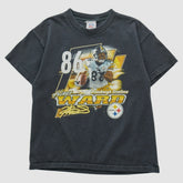 Pittsburgh Steelers NFL 2000s T-shirt Charcoal Vintage