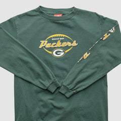 Green Bay Packers NFL 2000s Long Sleeve T-shirt Green Vintage