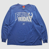 Indianapolis Colts Reebok 2000s Long Sleeve T-shirt Blue Vintage
